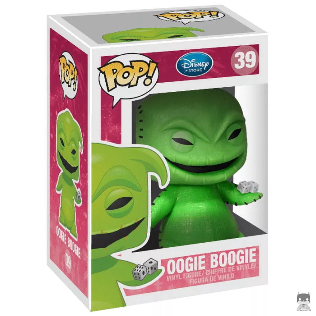 Oogie Boogie Funko Pop! figure in its box