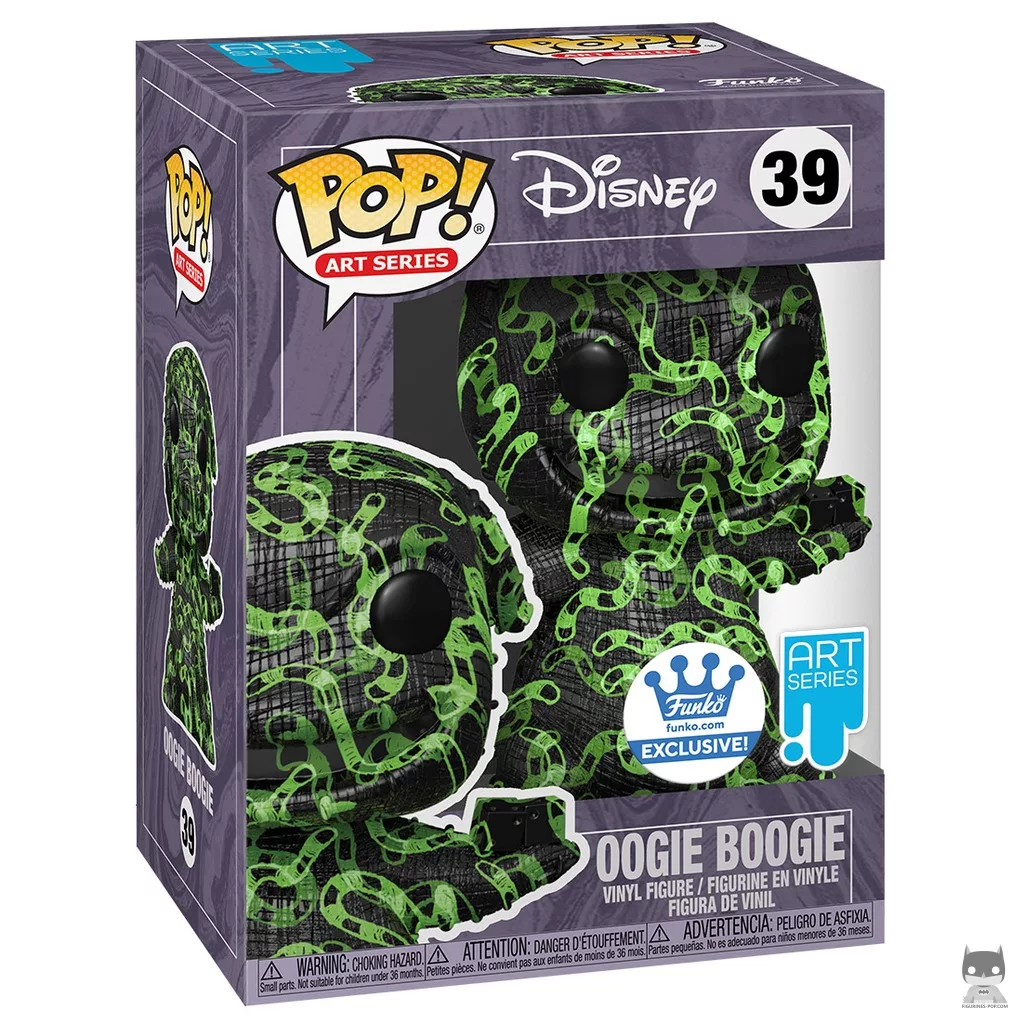Oogie Boogie Funko Pop! figure in its box