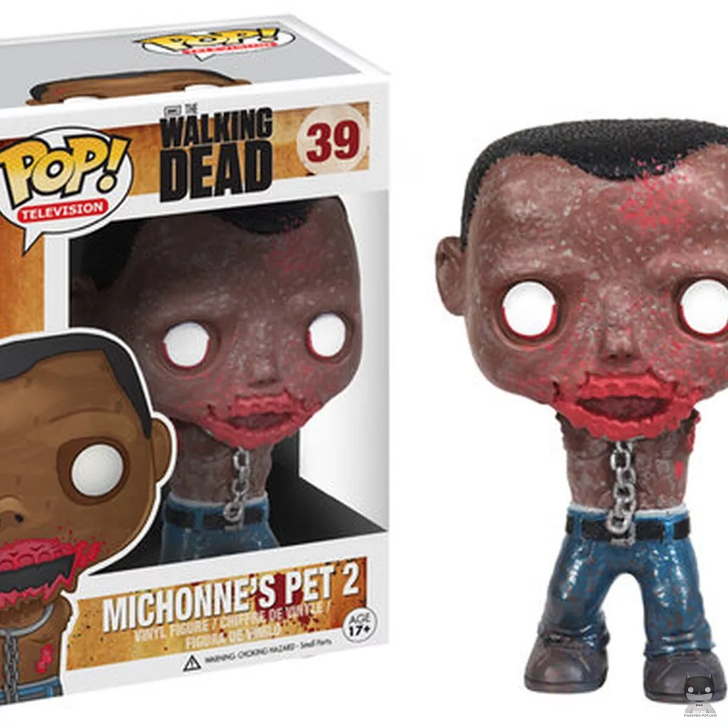 Michonne's Pet 2 (Bloody) Funko Pop! figure in its box