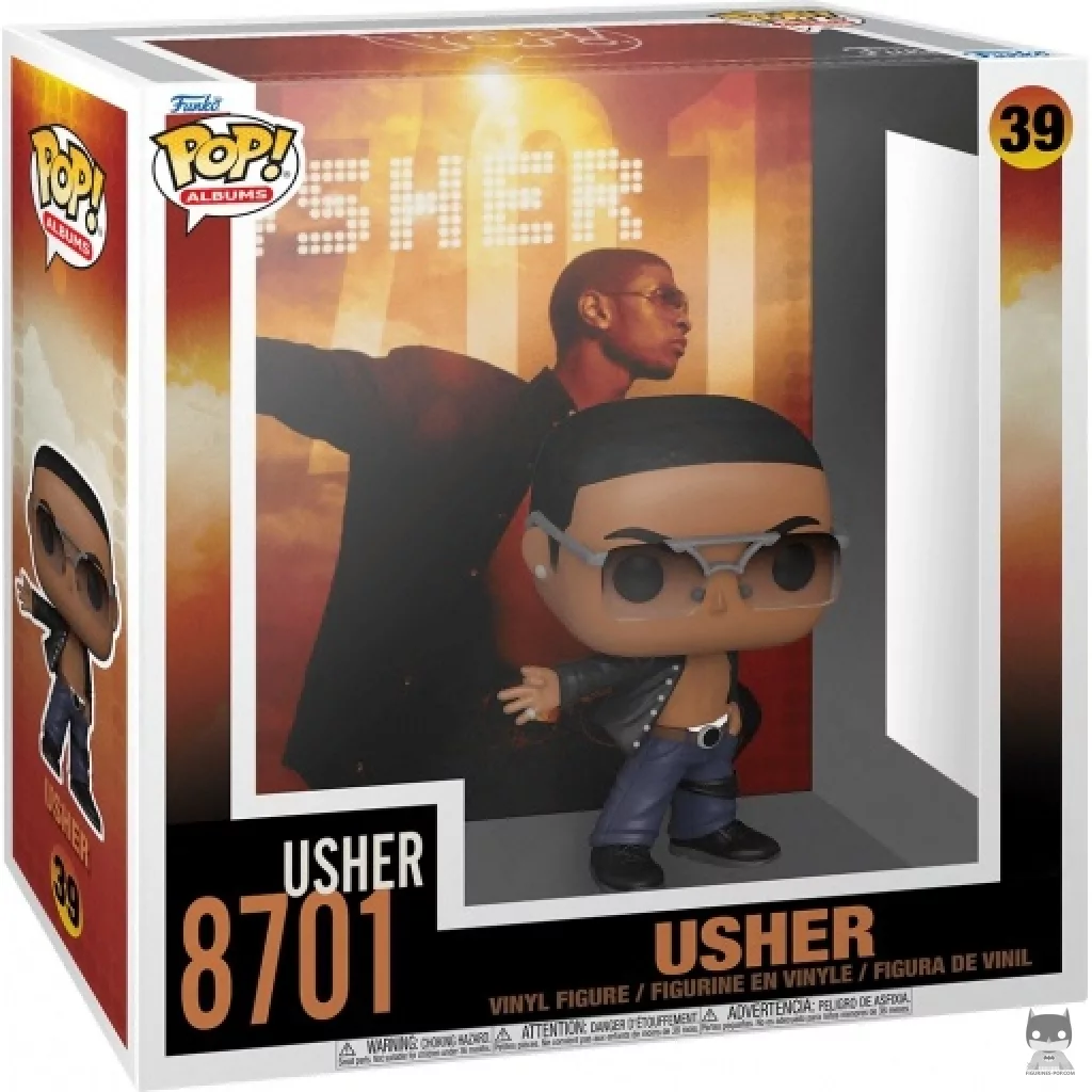 Usher : 8701 Funko Pop! figure in its box