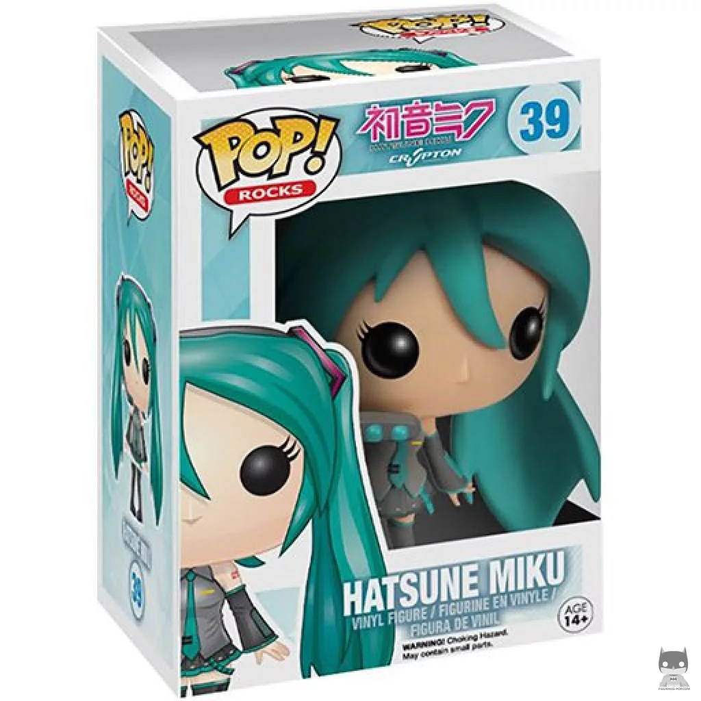 Hatsune Miku Funko Pop! figure in its box