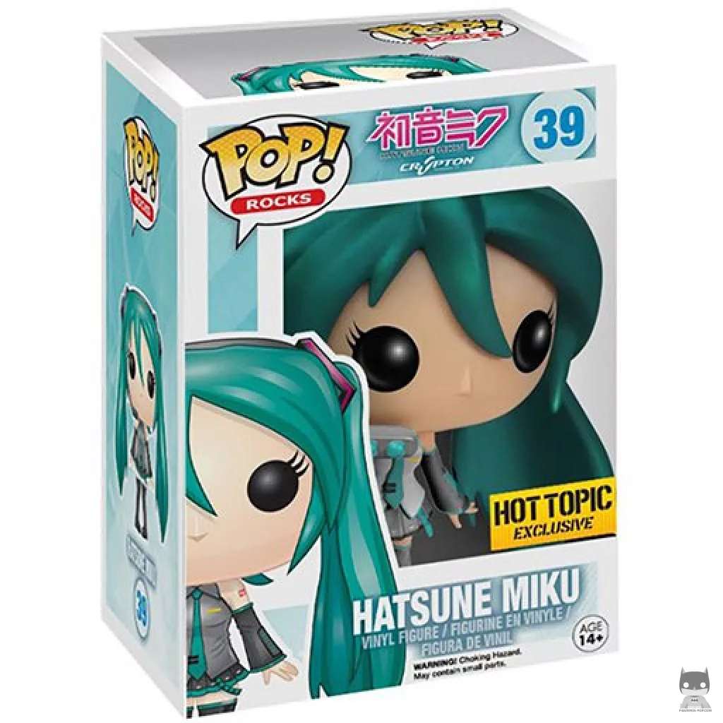 Hatsune Miku (Metallic) Funko Pop! figure in its box
