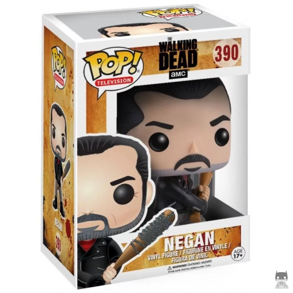 Negan Funko Pop! figure in its box