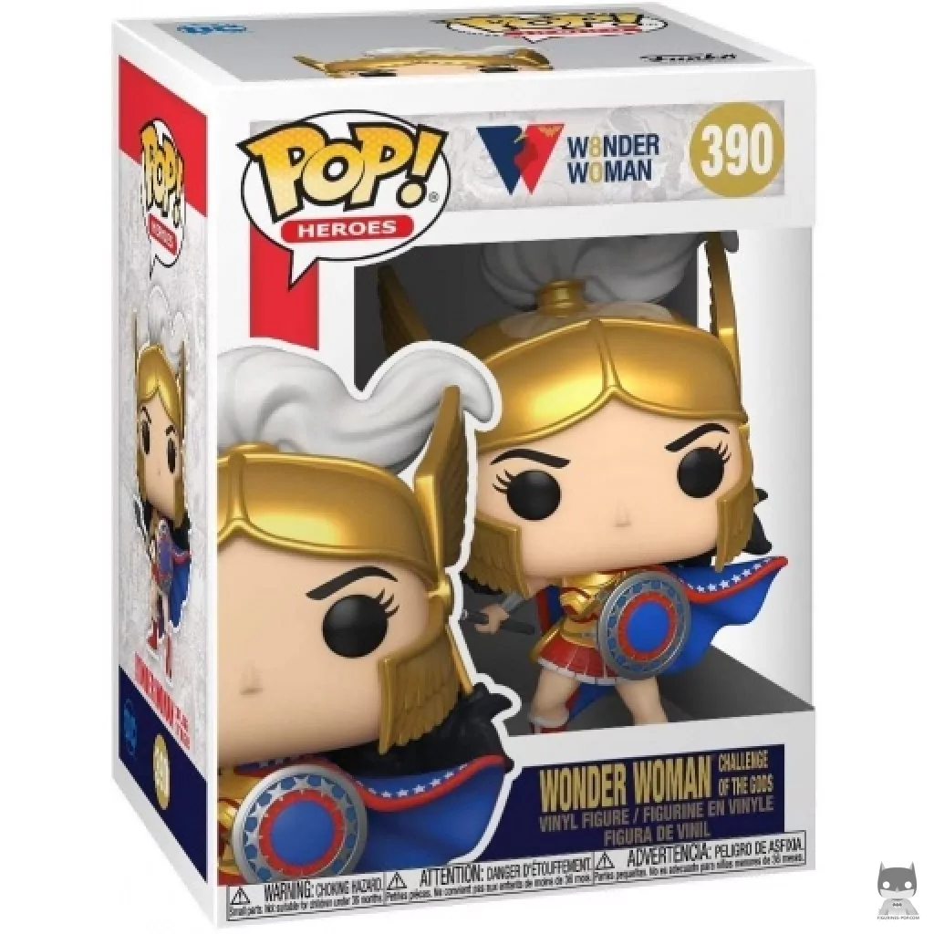 Wonder Woman Challenge of the Gods Funko Pop! figure in its box