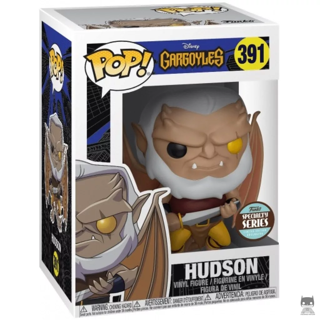 Hudson Funko Pop! figure in its box