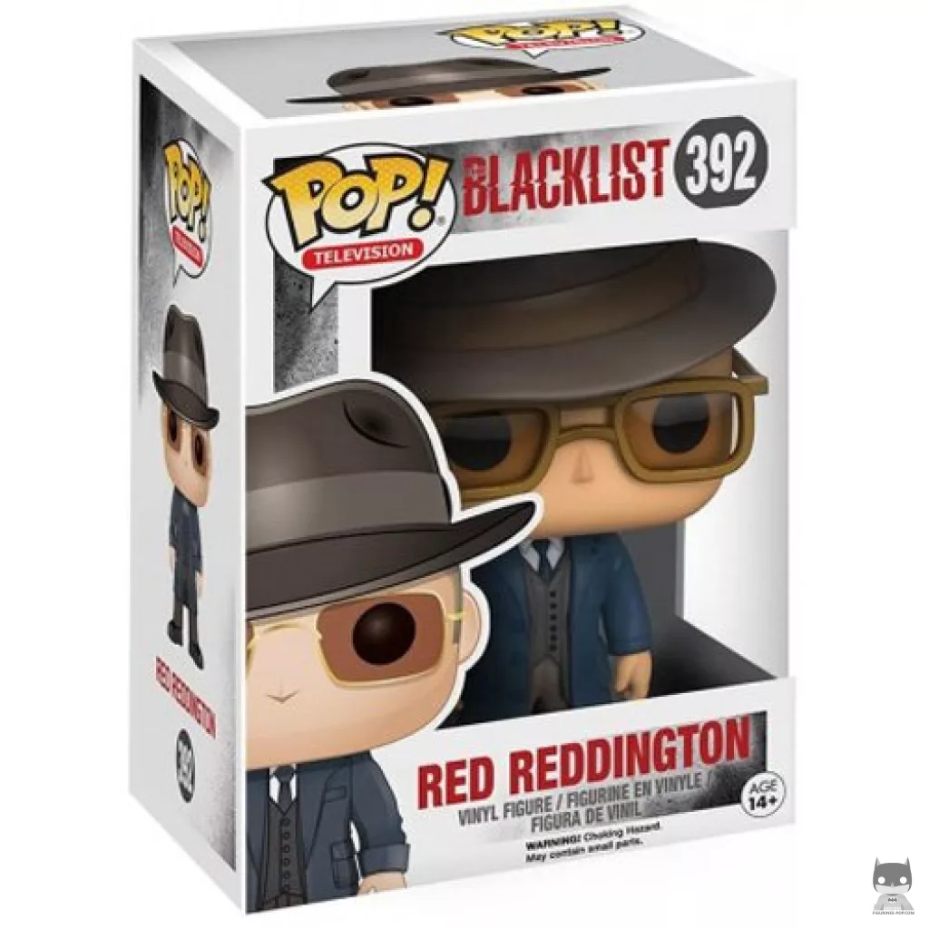 Red Reddington Funko Pop! figure in its box