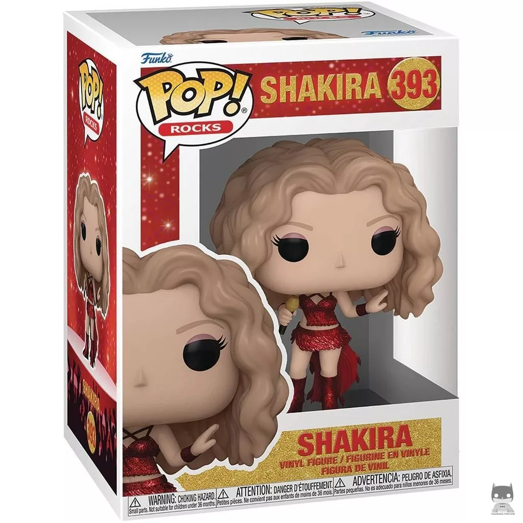 Shakira (Super Bowl LIV) (Glitter) Funko Pop! figure in its box