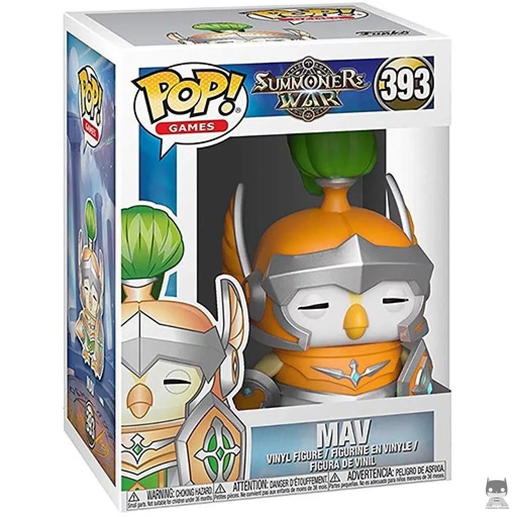 Mav Funko Pop! figure in its box