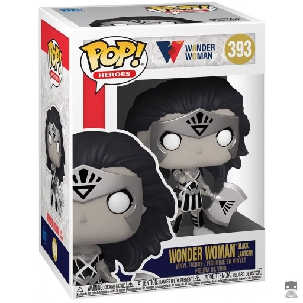 Wonder Woman Black Lantern Funko Pop! figure in its box