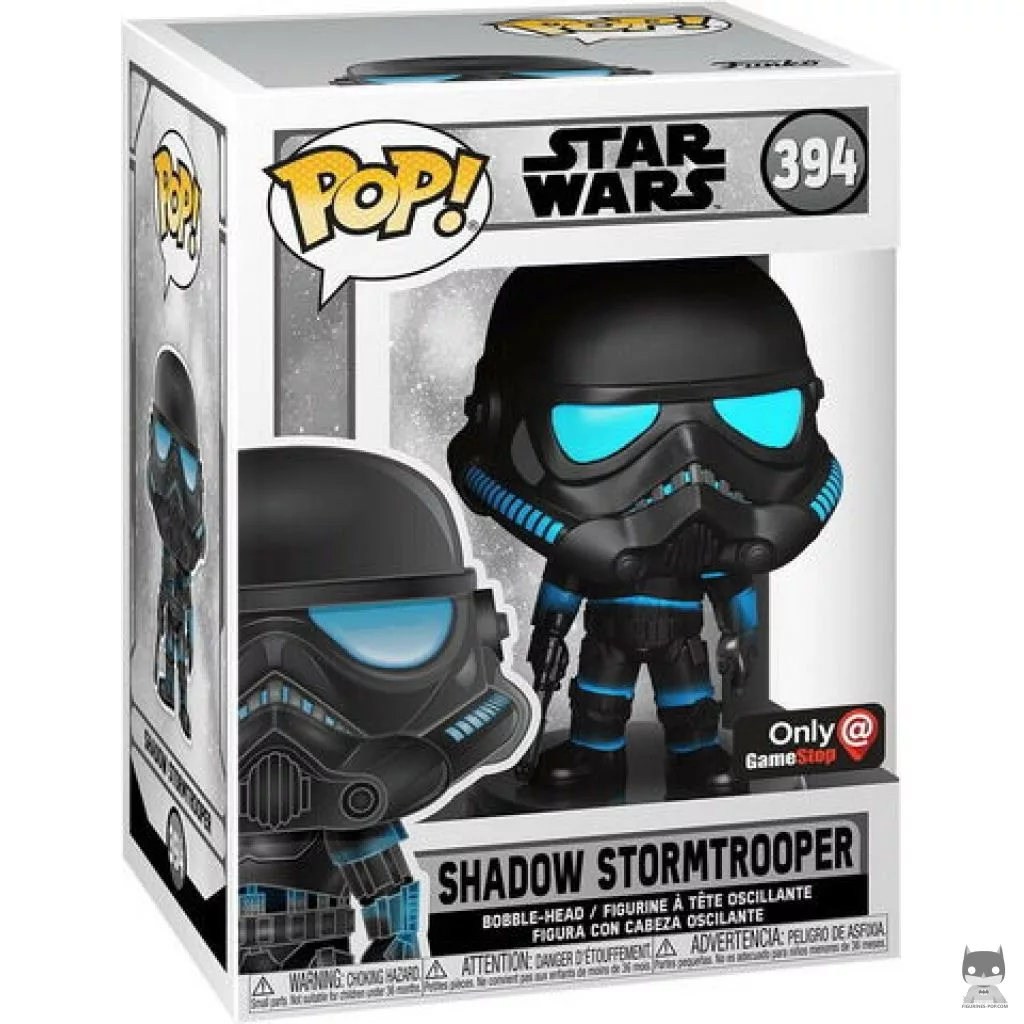 Shadow StormTrooper Funko Pop! figure in its box