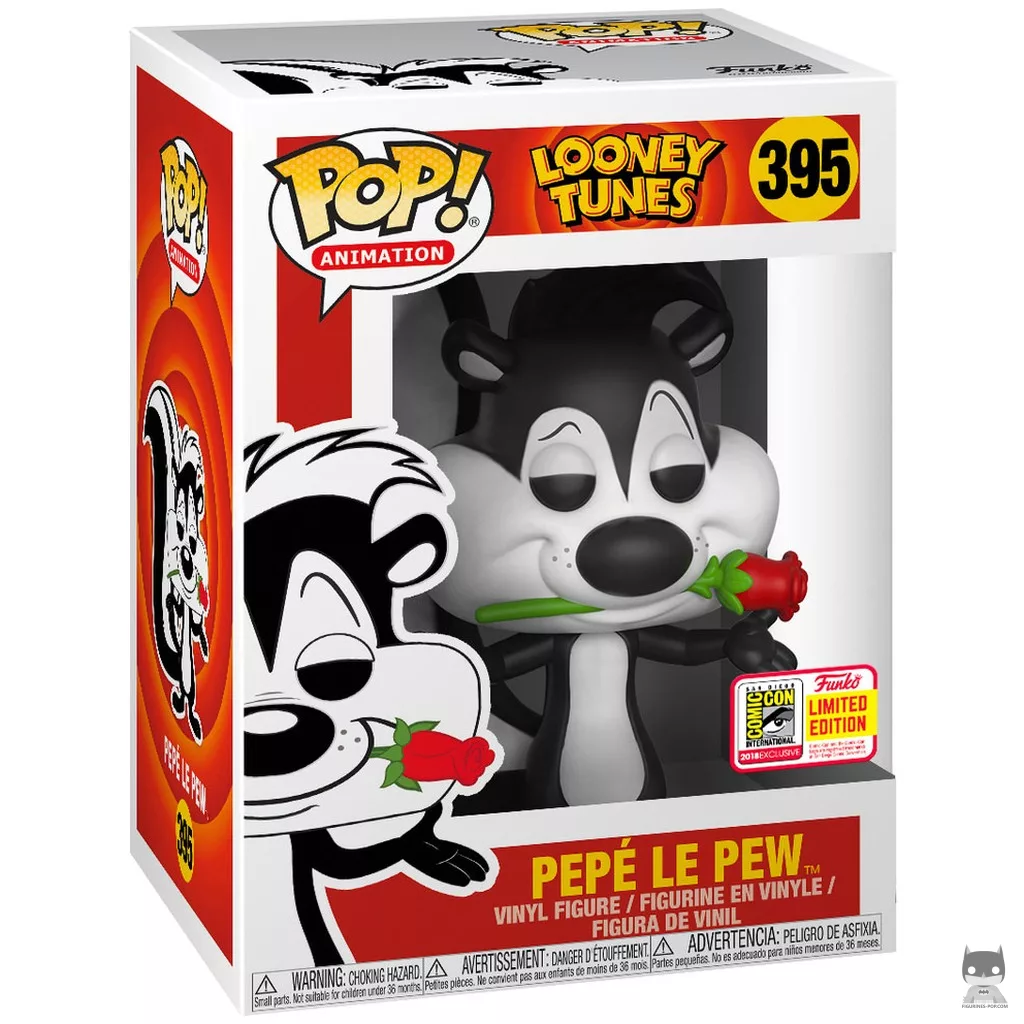 Pepé Le Pew Funko Pop! figure in its box