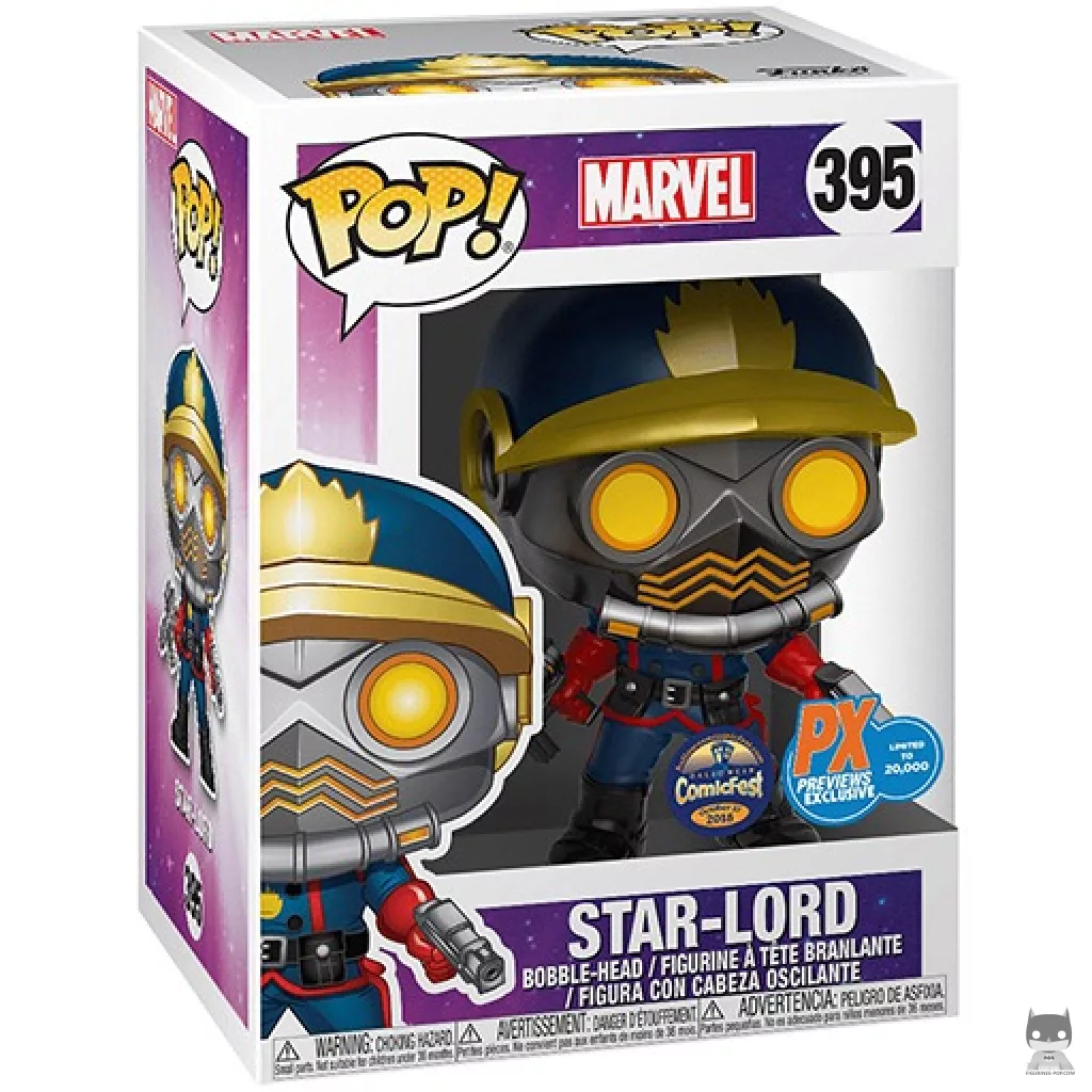 Star-Lord Funko Pop! figure in its box