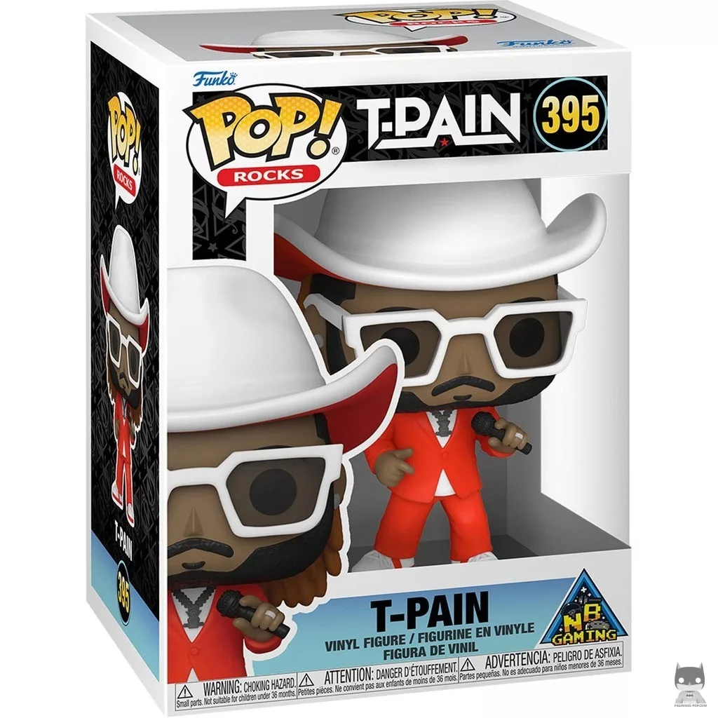 T-Pain Funko Pop! figure in its box