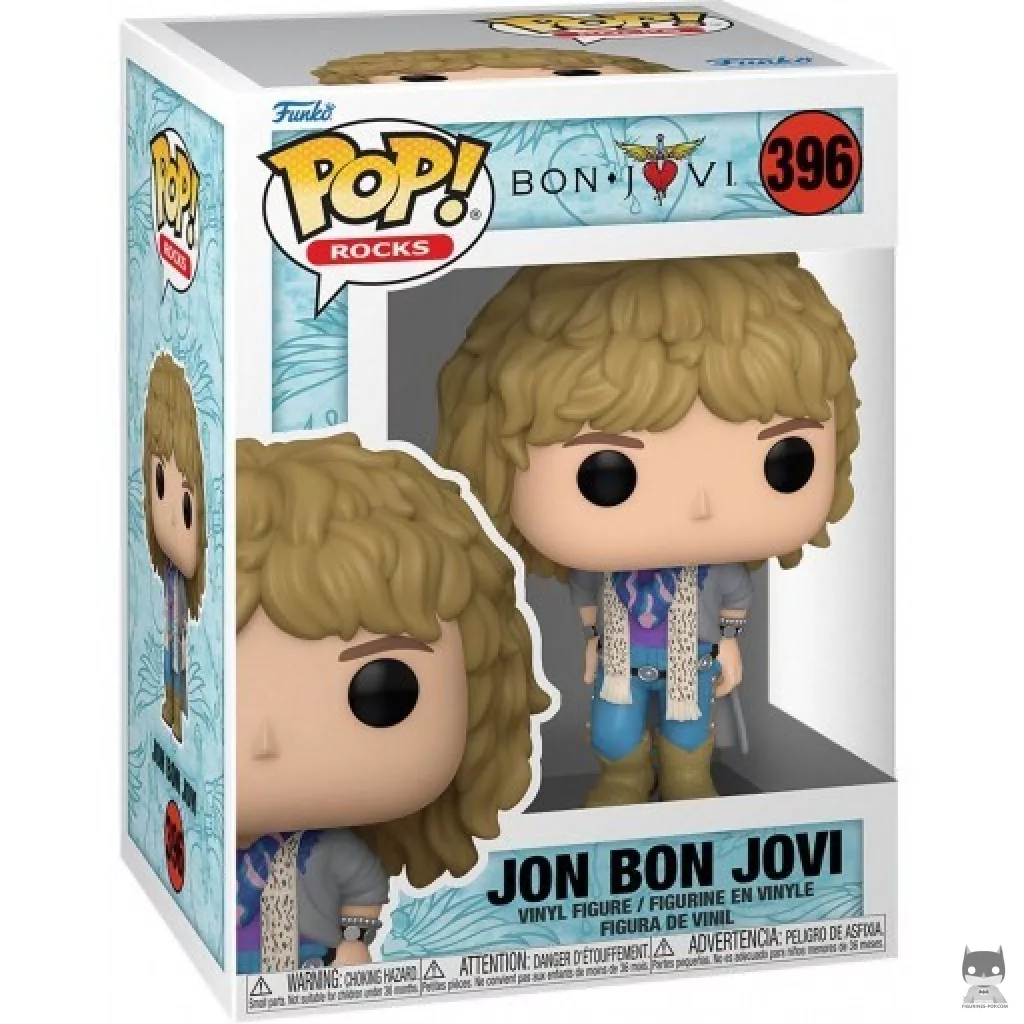 Jon Bon Jovi Funko Pop! figure in its box