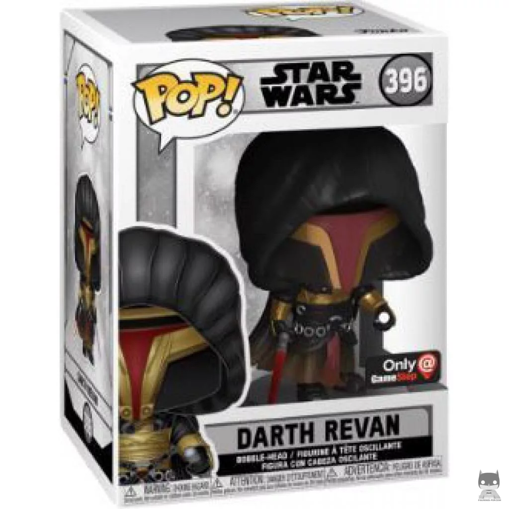 Darth Revan Funko Pop! figure in its box
