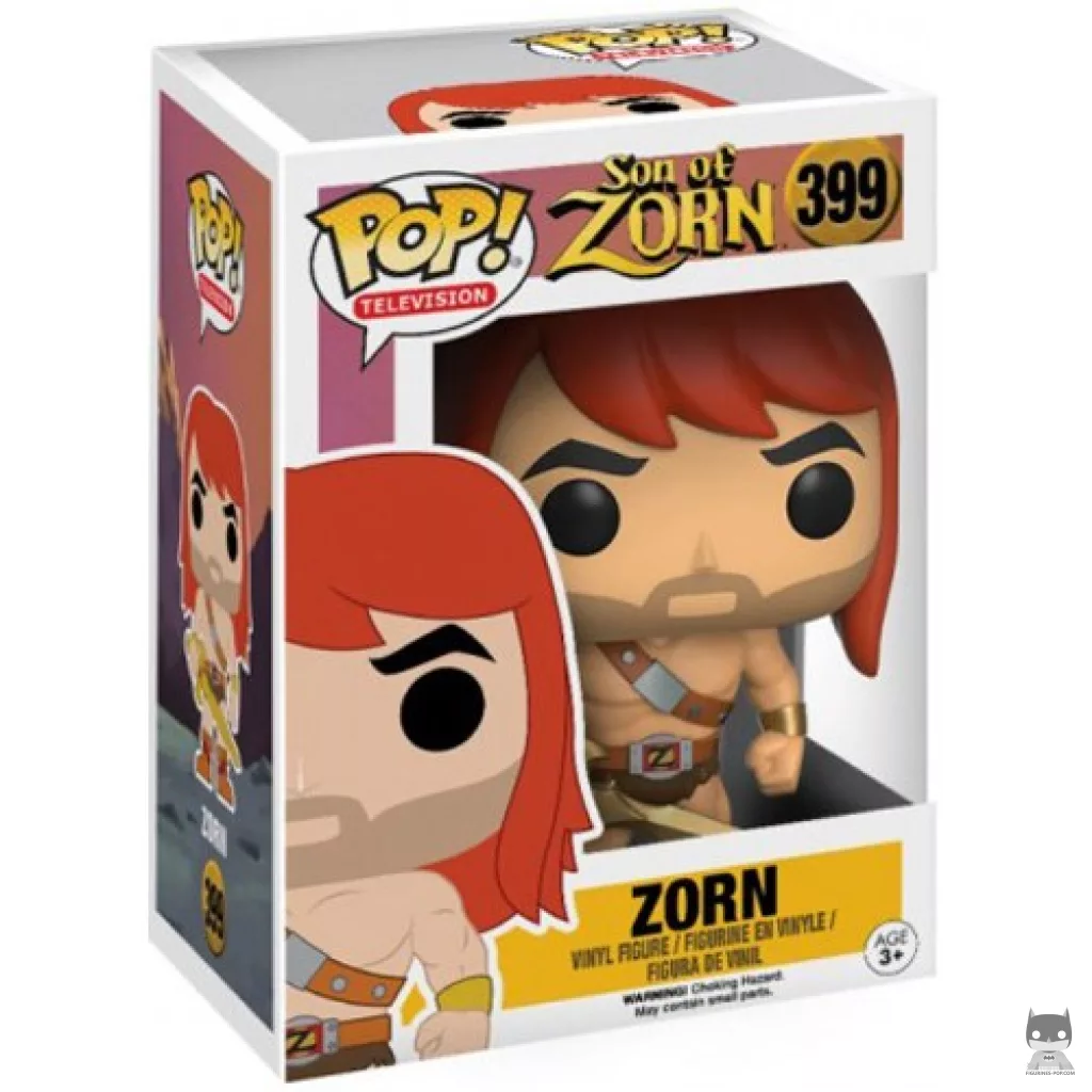 Zorn, Defender of Zypheria Funko Pop! figure in its box