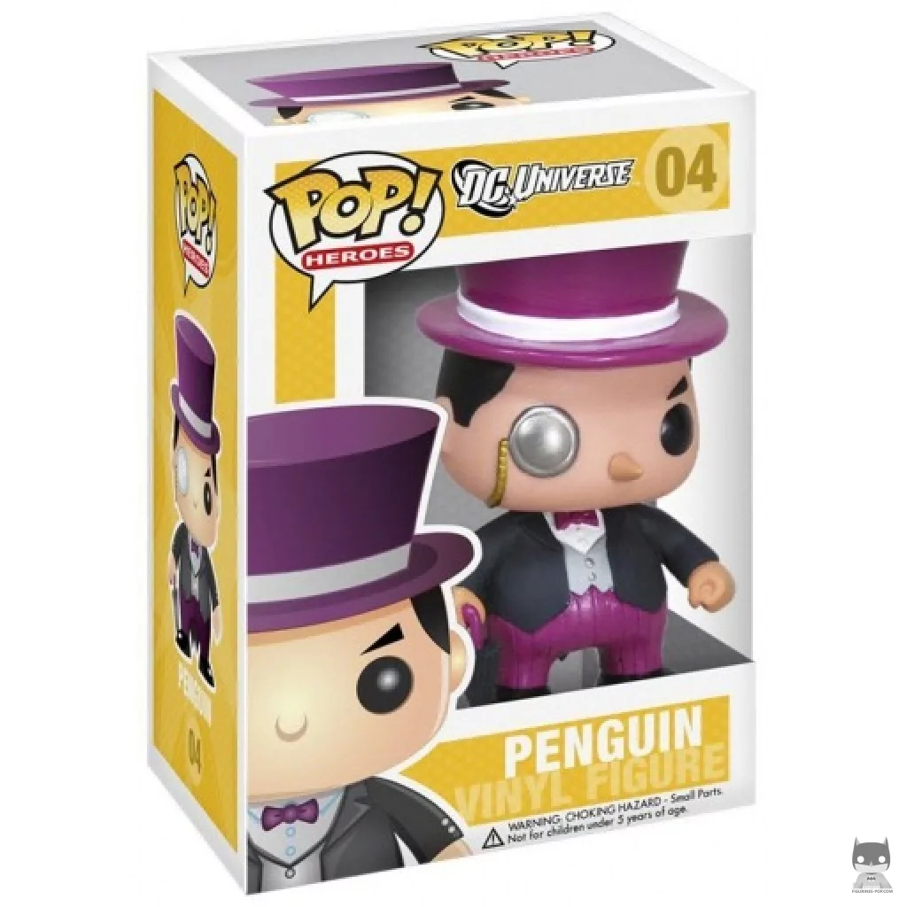 The Penguin Funko Pop! figure in its box