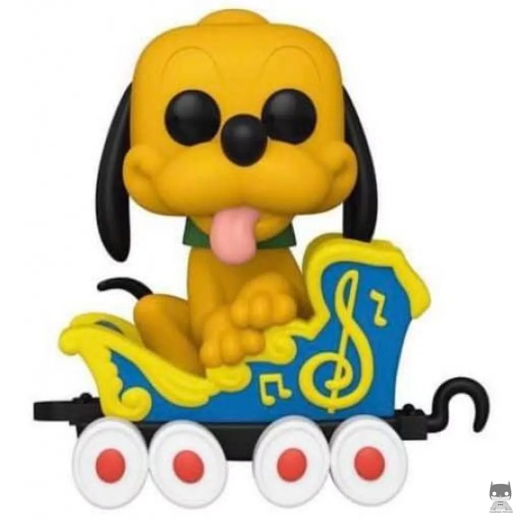 Pluto on the Casey JR. Circus Train Attraction Funko Pop! figure (Disneyland Resort 65th Anniversary)