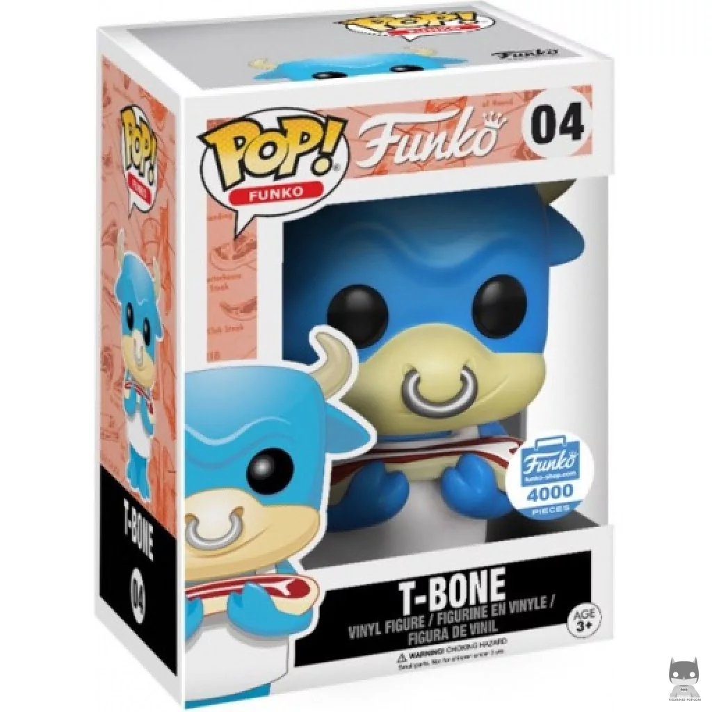 T-Bone (Blue) Funko Pop! figure in its box