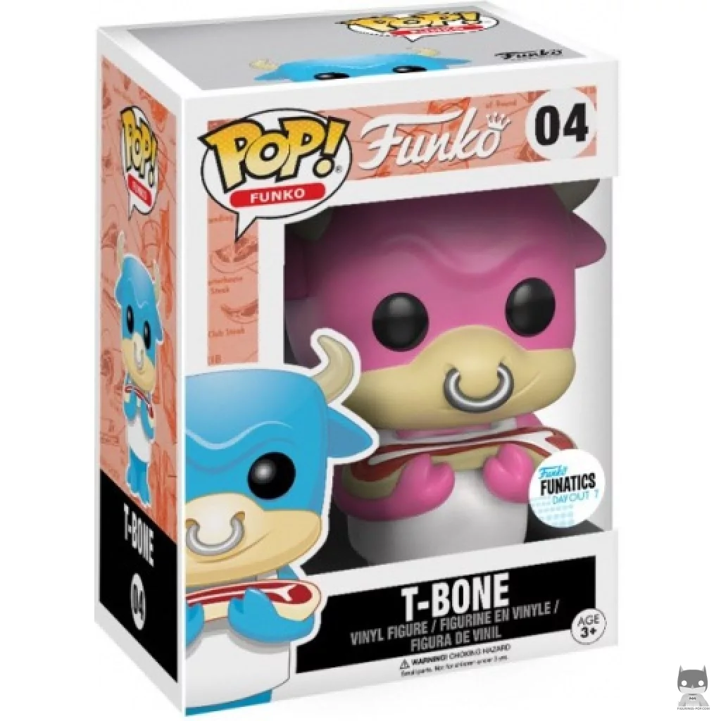 T-Bone (Pink) Funko Pop! figure in its box
