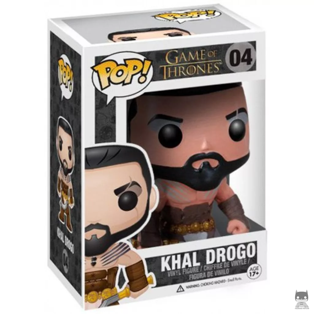 Khal Drogo Funko Pop! figure in its box