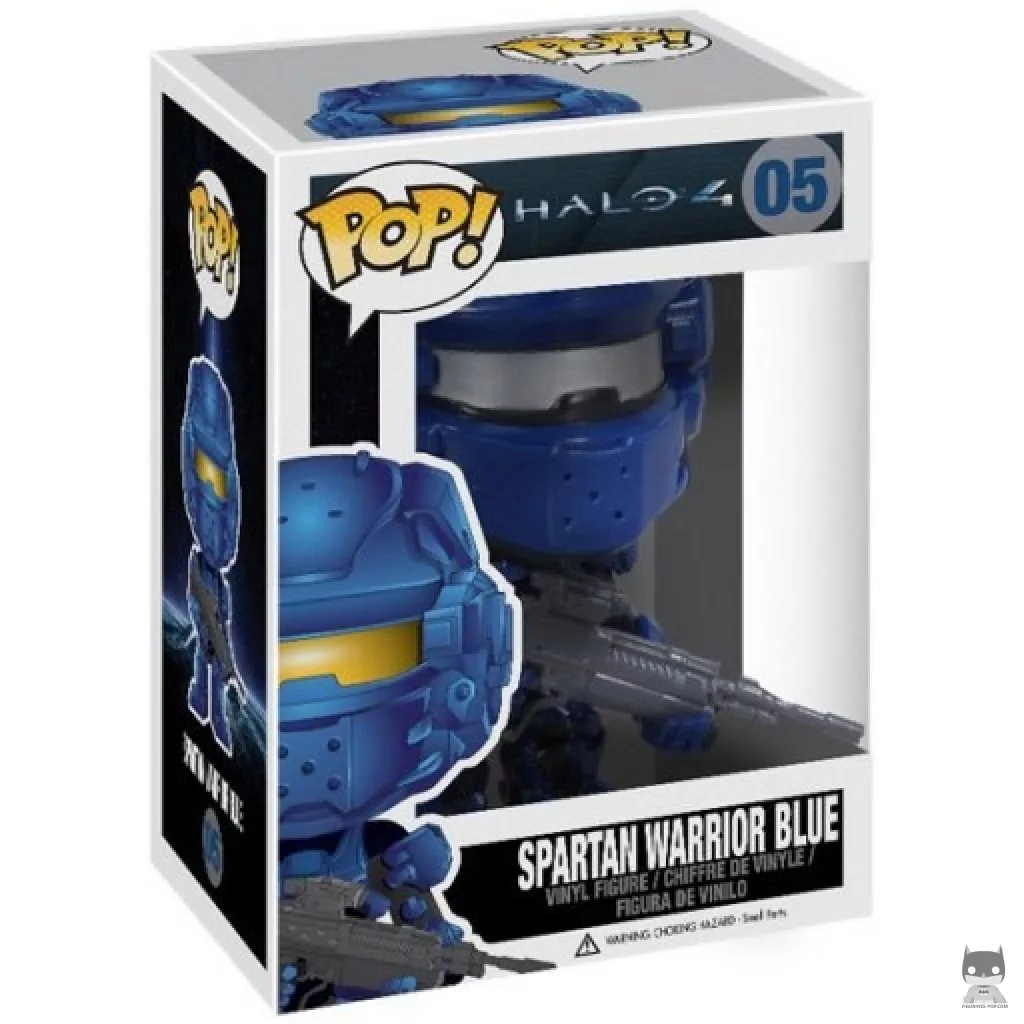 Spartan Warrior (Green) Funko Pop! figure in its box