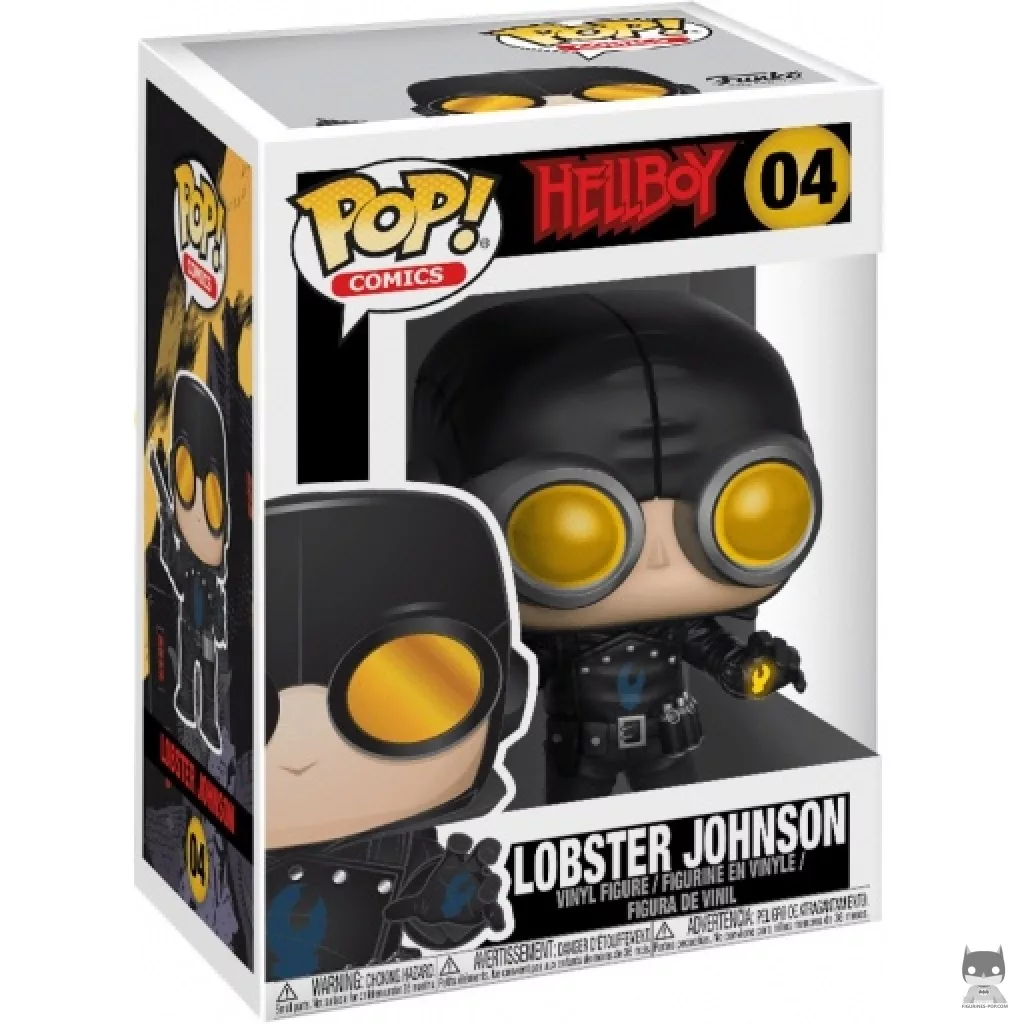 Lobster Johnson Funko Pop! figure in its box