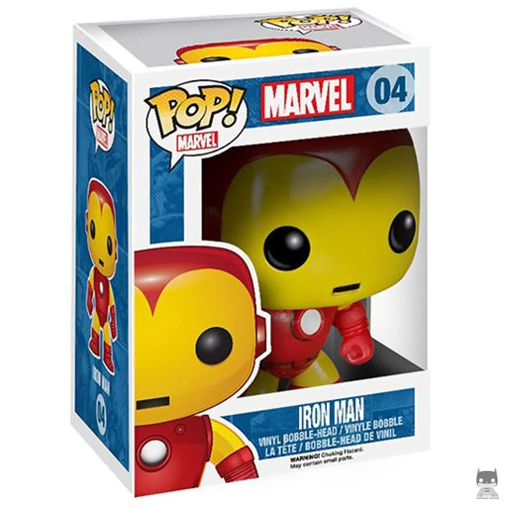 Iron Man Funko Pop! figure in its box