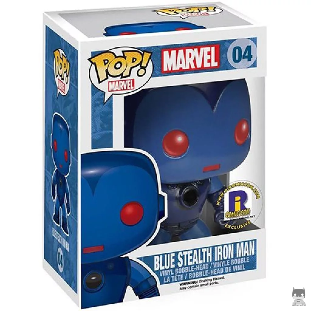Iron Man (Stealth Suit) Funko Pop! figure in its box