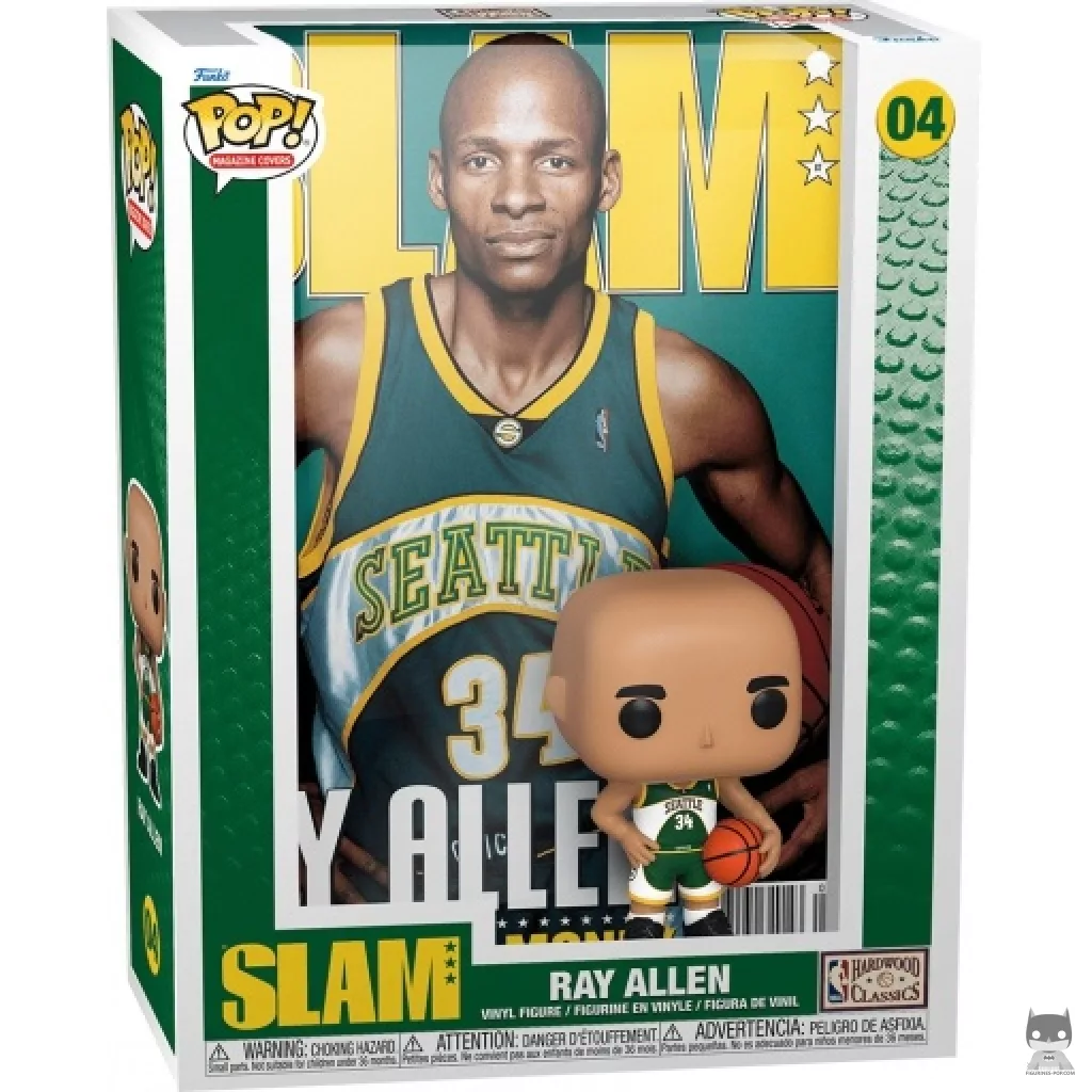 SLAM : Ray Allen Funko Pop! figure in its box