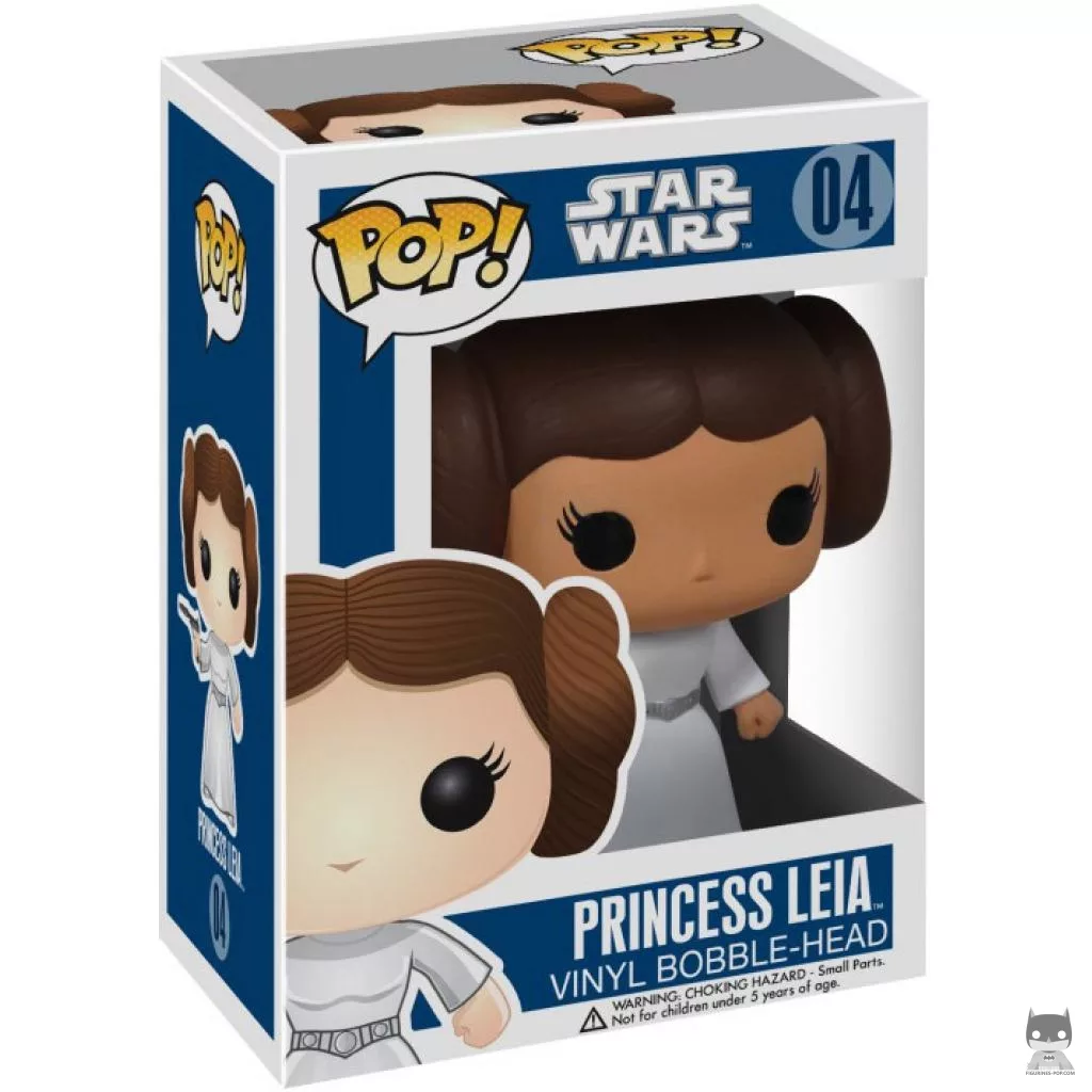 Princess Leia Funko Pop! figure in its box