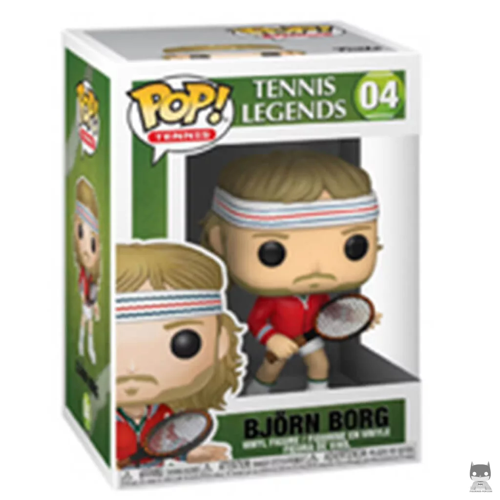 Bjorn Borg Funko Pop! figure in its box