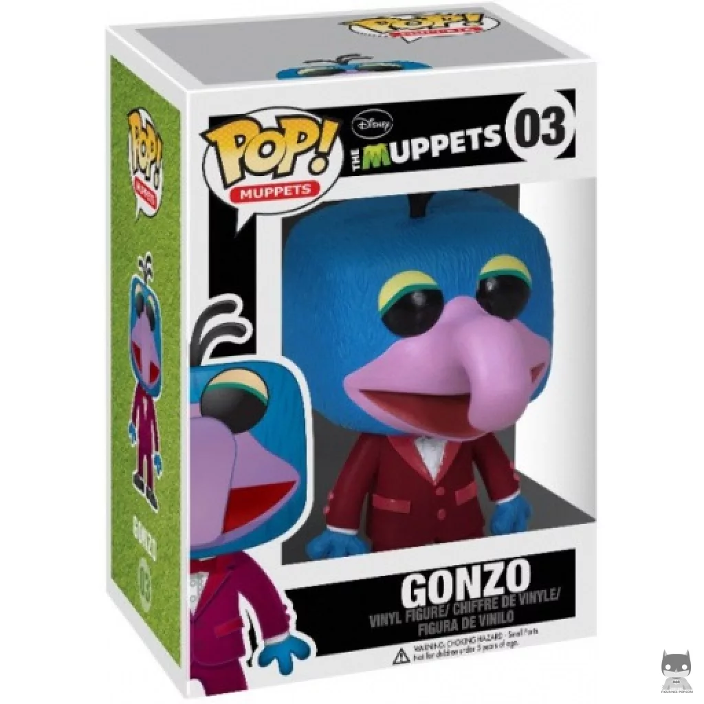 Gonzo Funko Pop! figure in its box