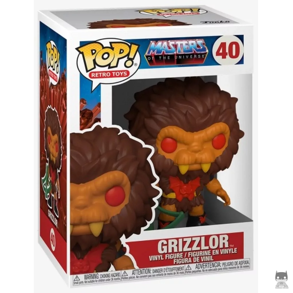 Grizzlor Funko Pop! figure in its box