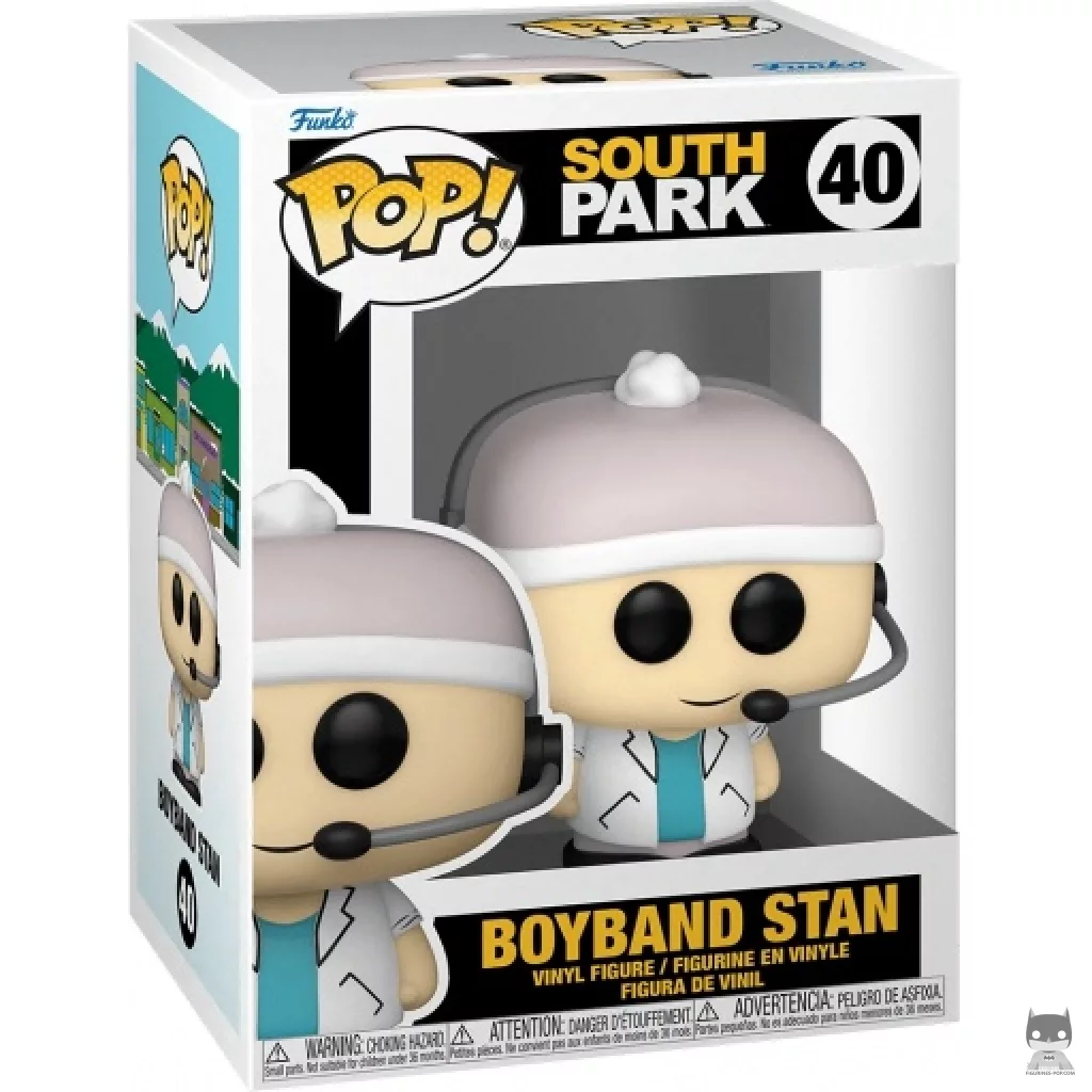 Boyband Stan Funko Pop! figure in its box