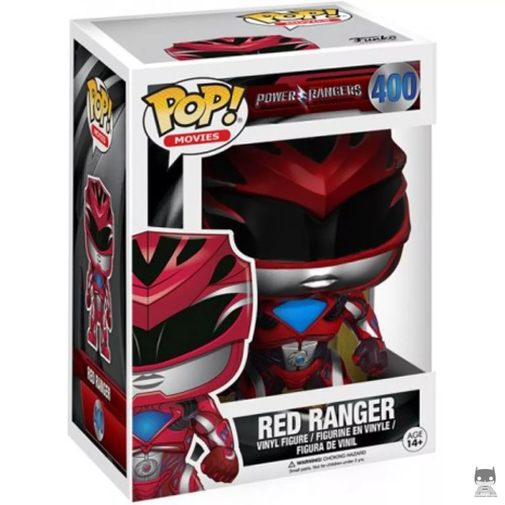 Red Ranger Funko Pop! figure in its box