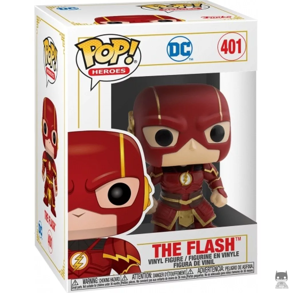 The Flash Funko Pop! figure in its box
