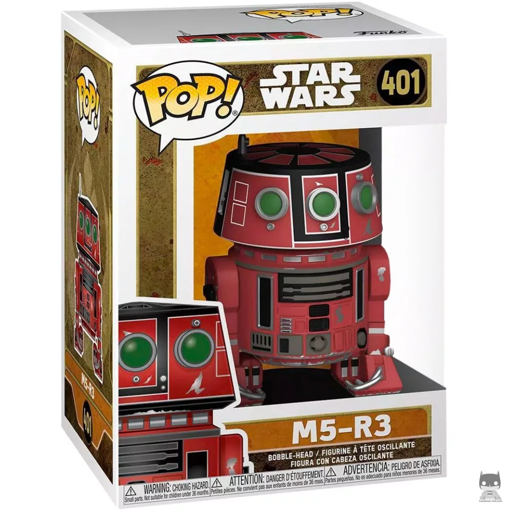 M5-R3 Funko Pop! figure in its box
