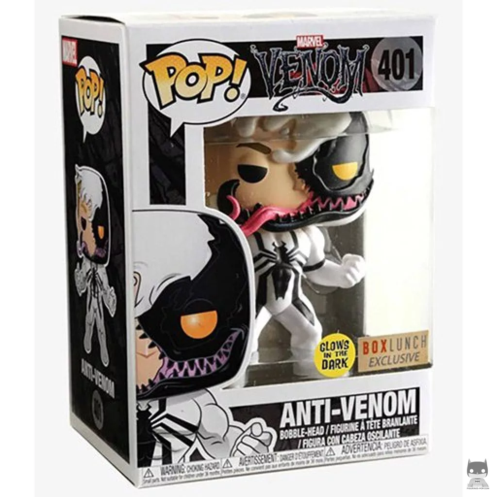 Anti-Venom (Eddie Brock) Funko Pop! figure in its box