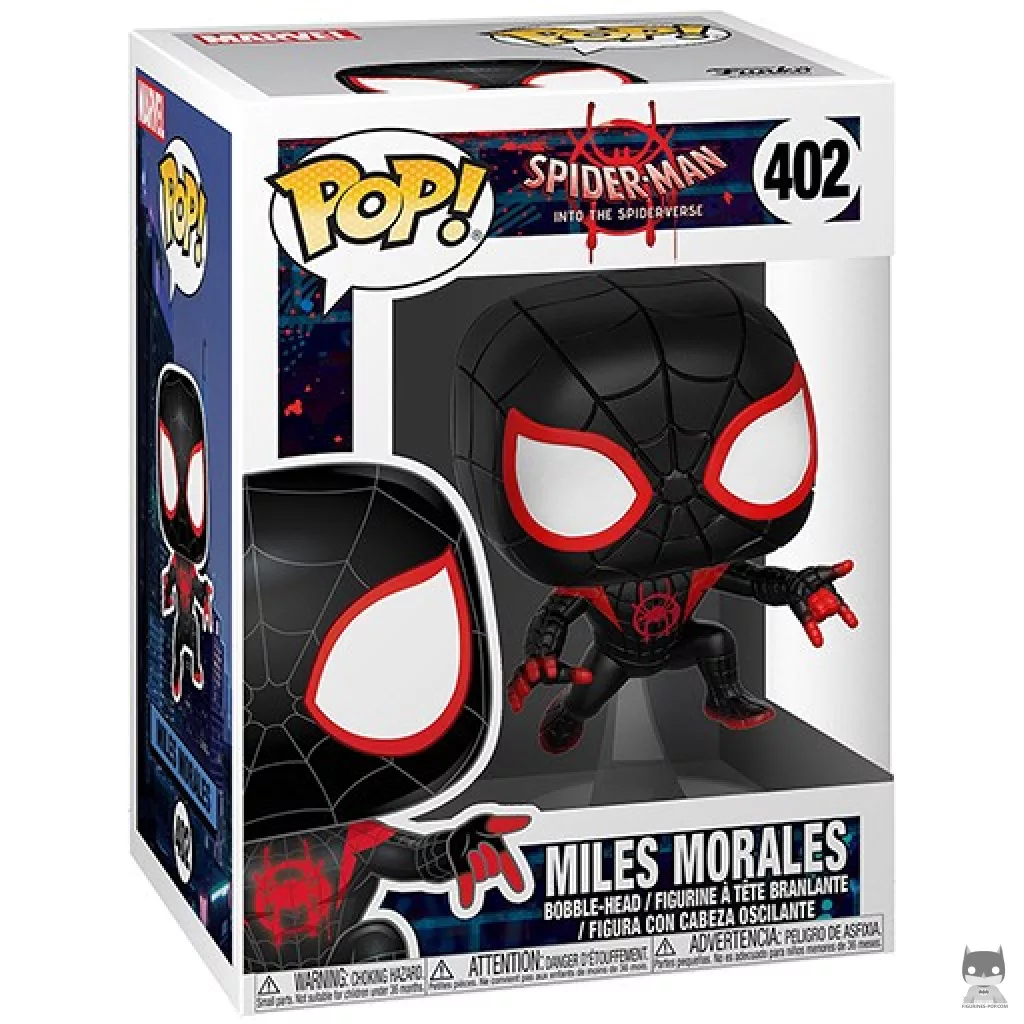Miles Morales (Spider Suit) Funko Pop! figure in its box