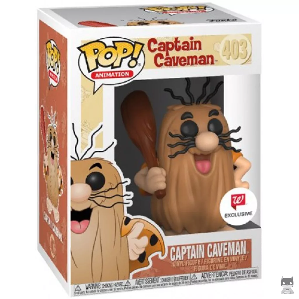 Captain Caveman Funko Pop! figure in its box
