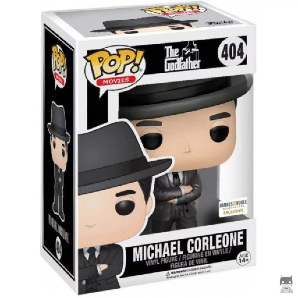Michael Corleone with Hat Funko Pop! figure in its box