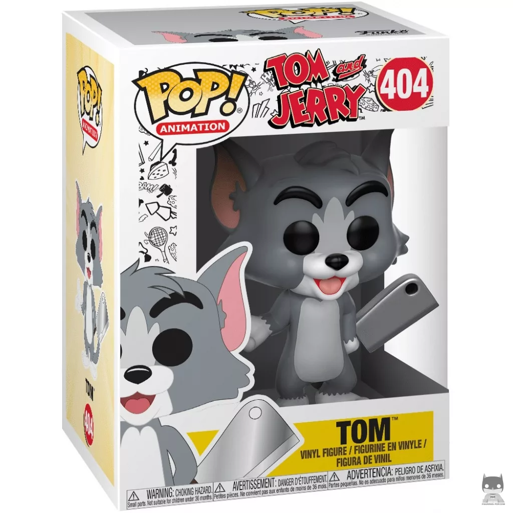 Tom with Cleaver Funko Pop! figure in its box