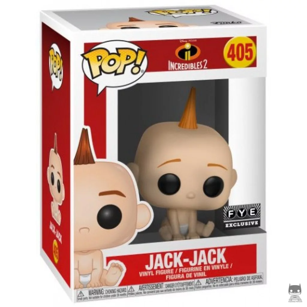 Jack-Jack in Diaper Funko Pop! figure in its box