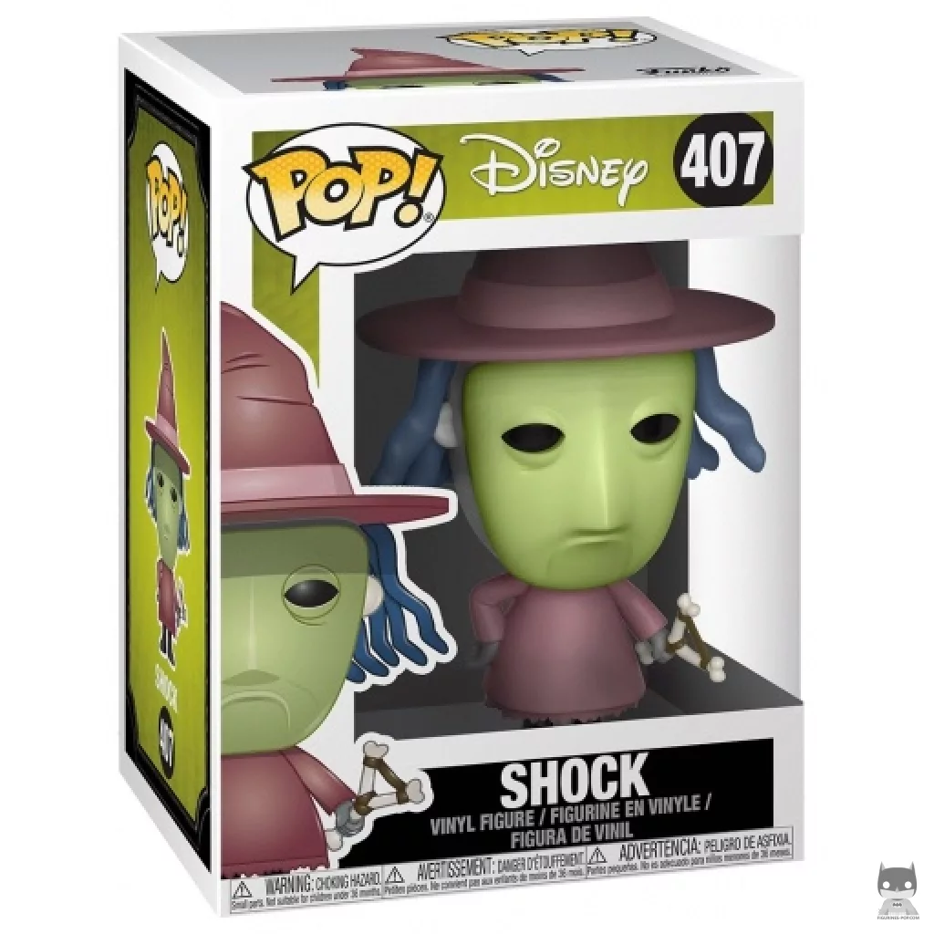 Shock Funko Pop! figure in its box