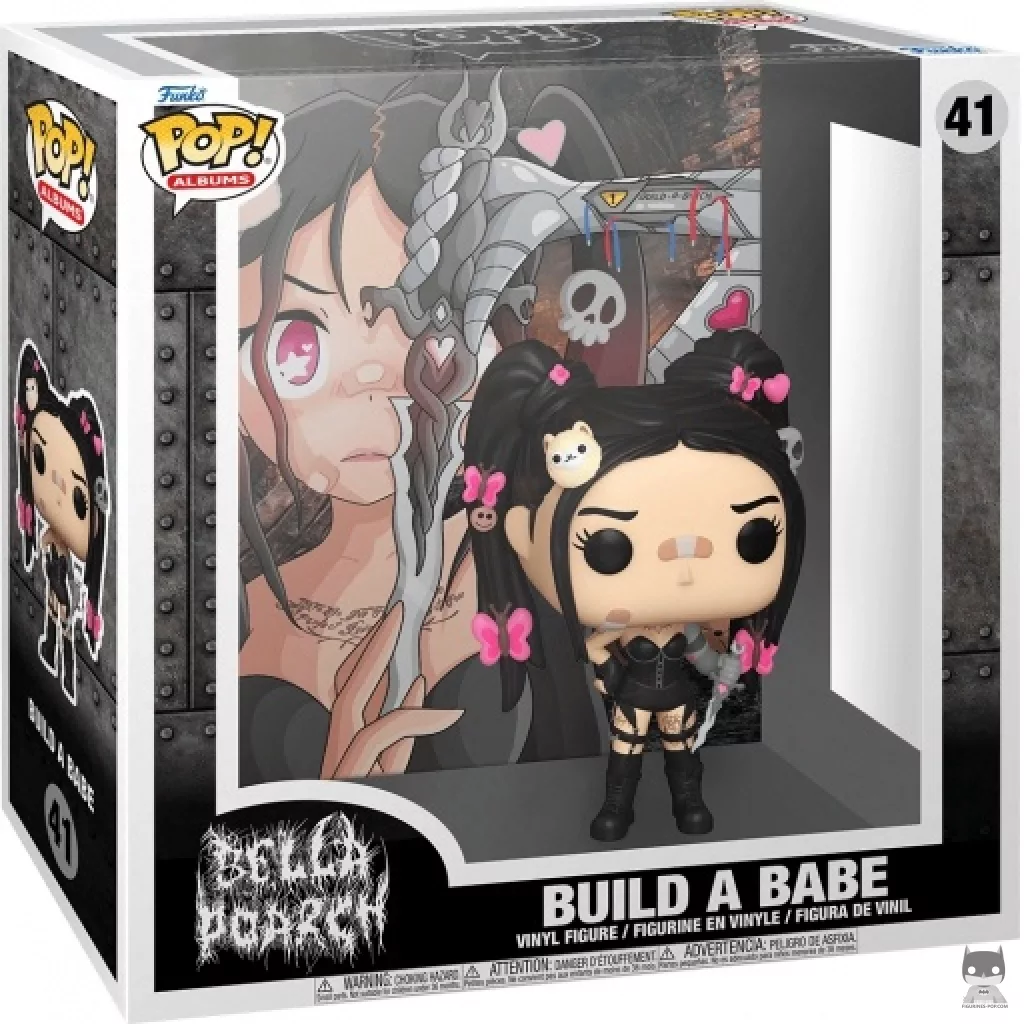 Bella Poarch : Build A Babe Funko Pop! figure in its box