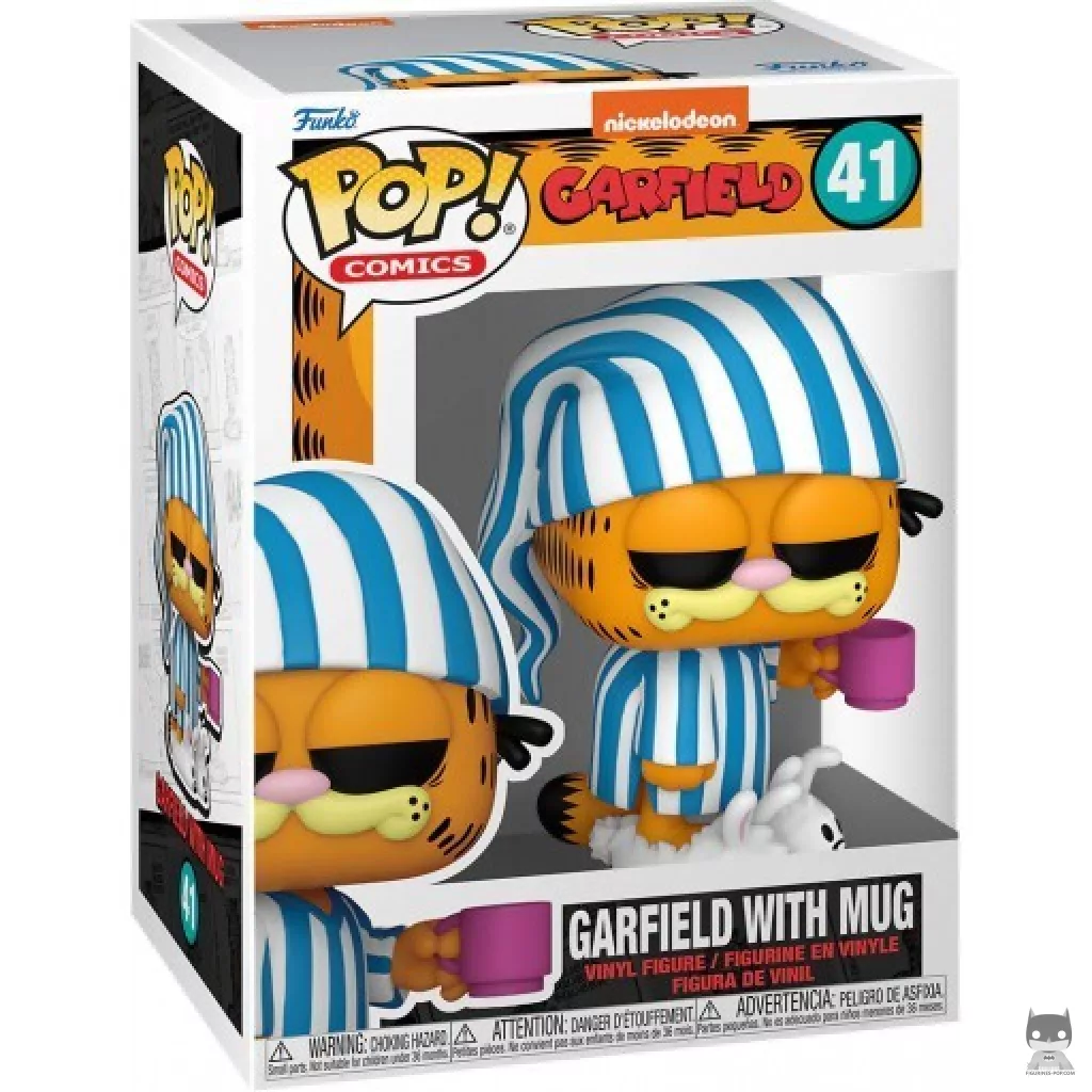 Garfield with Mug Funko Pop! figure in its box