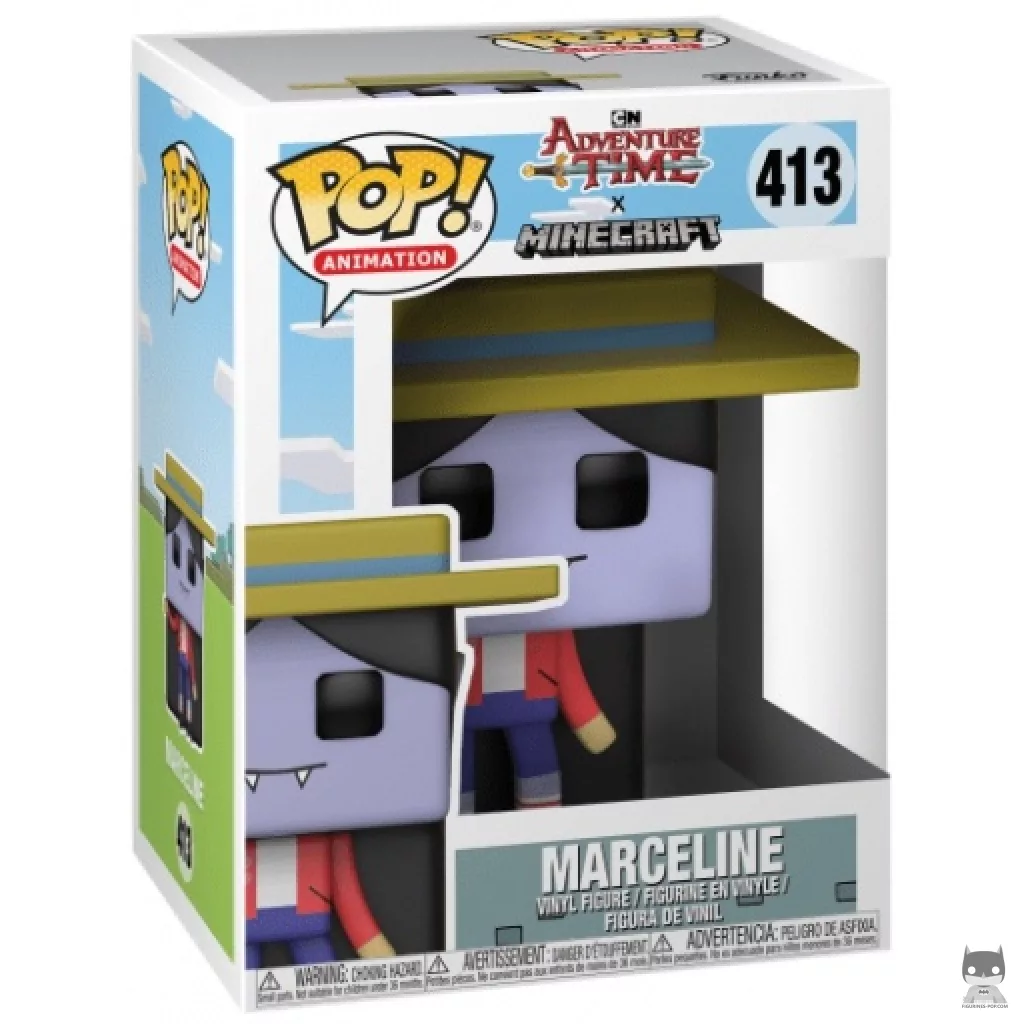 Marceline the Vampire Queen (Minecraft Style) Funko Pop! figure in its box
