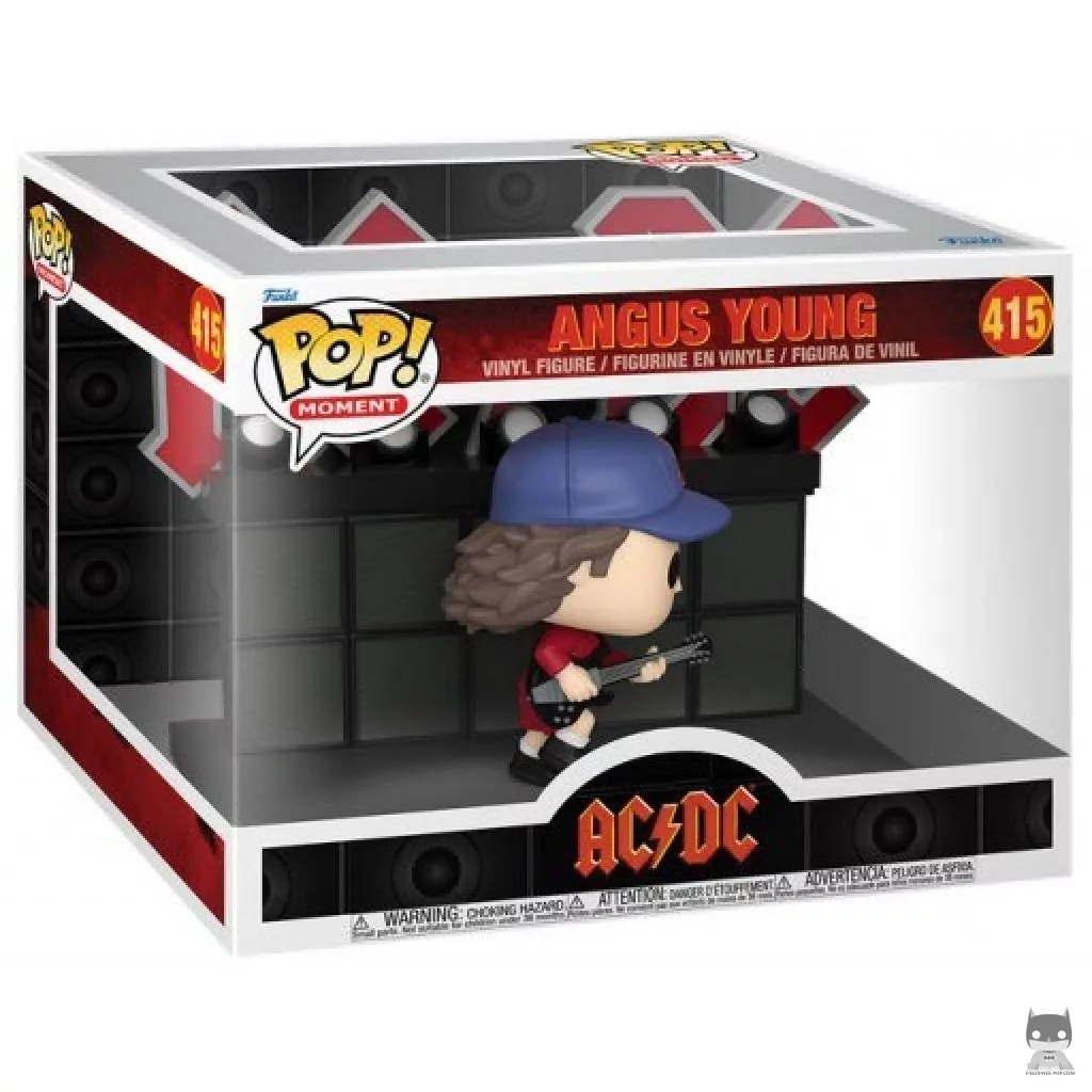 Angus Young Funko Pop! figure in its box