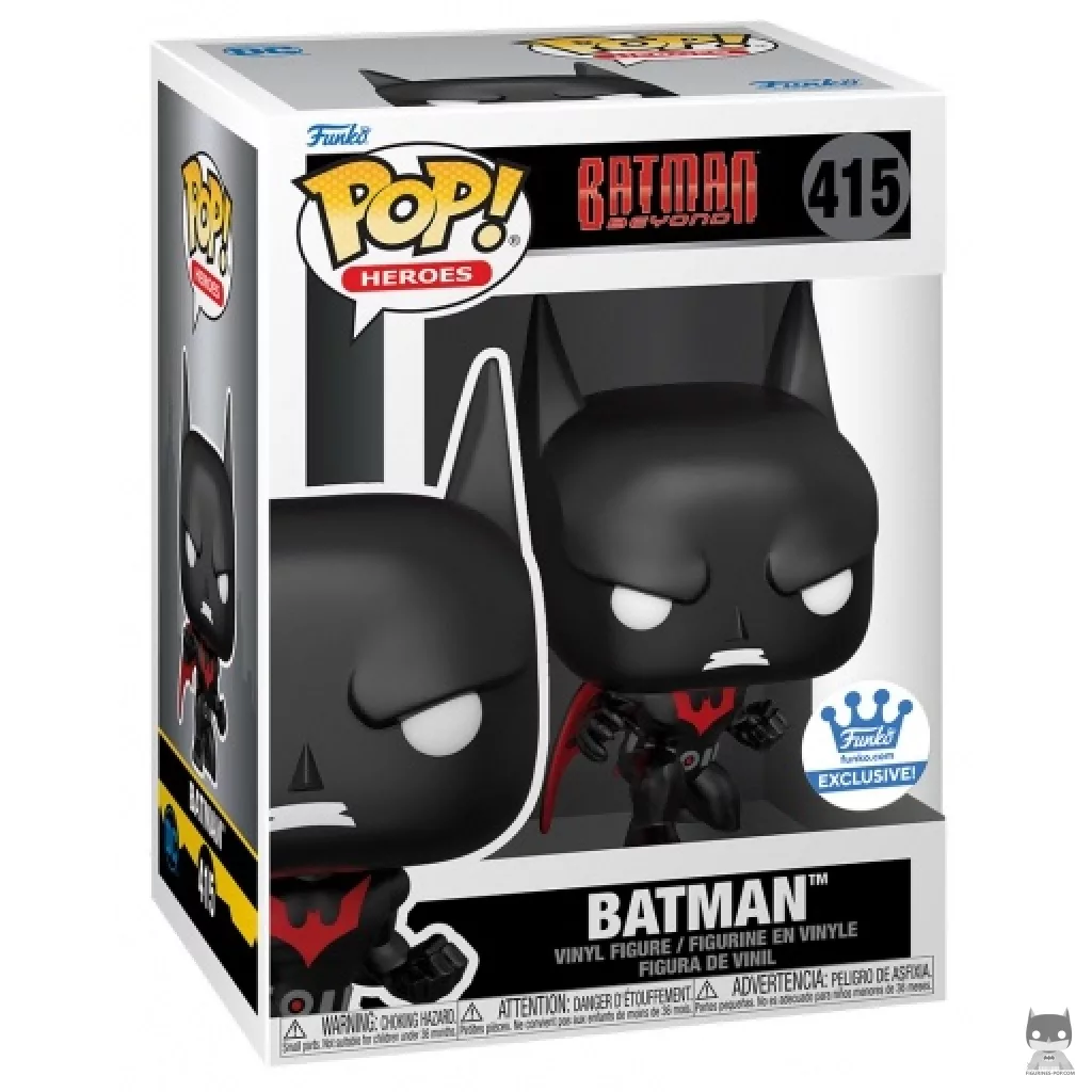 Batman Beyond Funko Pop! figure in its box